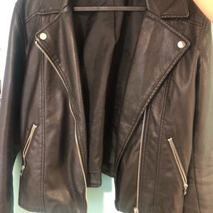 H&m leather jacket